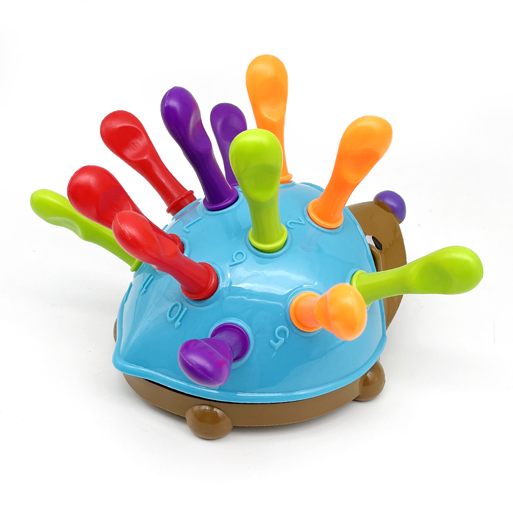 Toddler Montessori Fine Motor Sensory Hedgehog Preschooler Educational Toys