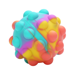 Push Pop Bubble Ball Fidget Sensory Toy Colorful